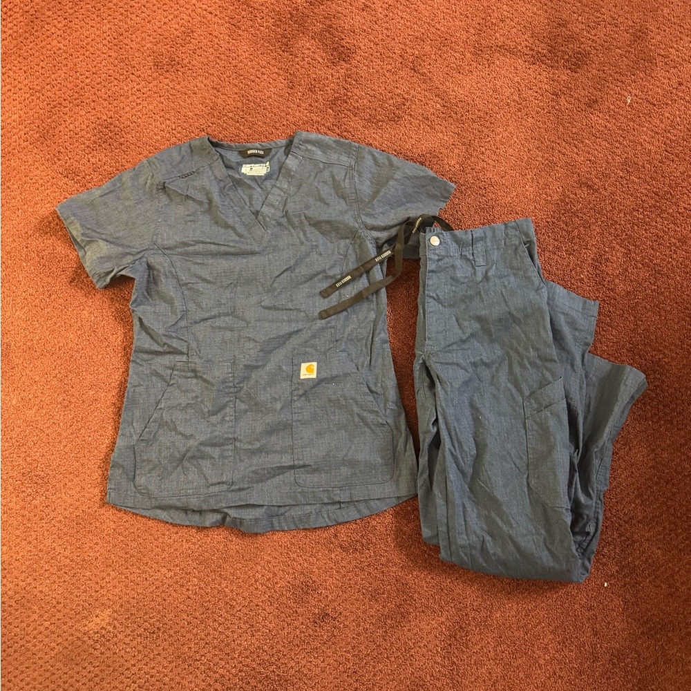 Carhartt Rugged Flex Denim Scrub Set